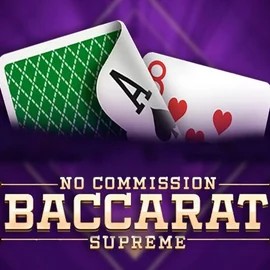 Baccarat Supreme game by OneTouch Games – logo hosted on Lucky Block Casino