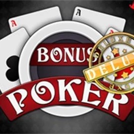Bonus Poker Deluxe - 3 Hands online game logo by RTG (Reel Time Gaming) on lucky-block-casino.nl