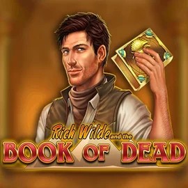 Book of Dead logo by  Lucky Block Casino