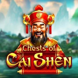 Chests of Cai Shen game by Pragmatic Play – logo hosted on Lucky Block Casino