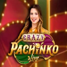 Crazy Pachinko by Evolution, showcased at lucky-block-casino.nl – game logo