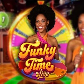 Funky Time logo – Live Casino by Evolution at Lucky Block Casino