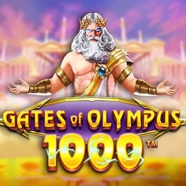 Gates of Olympus 1000 logo by Pragmatic Play at Lucky Block Casino