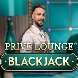 Privé Lounge Blackjack logo by Pragmatic Play at Lucky Block Casino