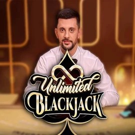 Try Unlimited Blackjack slot by Ezugi on lucky-block-casino.nl – logo image