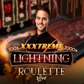 XXXtreme Lightning Roulette logo – Live Casino by Evolution at Lucky Block Casino